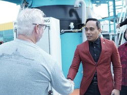 Dukung Studi Kelautan, BKSAP DPR Kunjungi Kapal OceanX di Priok