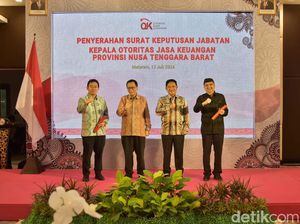 Rudi Sulistyo Dikukuhkan Sebagai Kepala OJK NTB