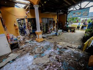 Kondisi 3 Rumah di Pandeglang yang Hancur Akibat Bom Ikan