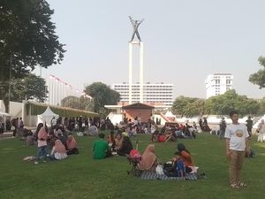 Berakhir Pekan di Lapangan Banteng: Hati Senang-Perut Kenyang Berakhir Pekan di Lapangan Banteng: Hati Senang-Perut Kenyang
