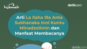 Arti La Ilaha Illa Anta Subhanaka Inni Kuntu Minadzolimin