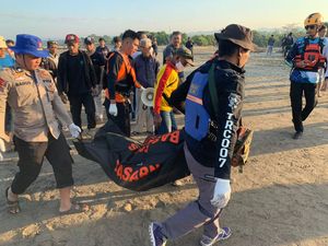 Satu Wisatawan Bandung yang Tenggelam di Perairan Garut Ditemukan Tewas Satu Wisatawan Bandung yang Tenggelam di Perairan Garut Ditemukan Tewas