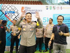 10 Ribu Pelari Ikut Riau Bhayangkara Run, Ada dari NTB-Sulsel