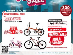 Mau Beli Sepeda? Ada Diskon Gede di Transmart Full Day Sale!
