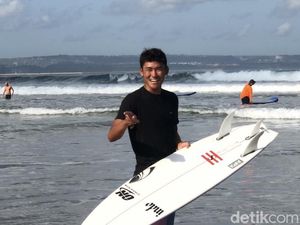 Peselancar Asal Bali Rio Waida Makin Percaya Diri Tampil di Olimpiade Paris