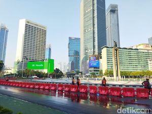 Ada Sudirman Loop, Lalin Bundaran HI-Senayan Ditutup Pagi Ini Ada Sudirman Loop, Lalin Bundaran HI-Senayan Ditutup Pagi Ini