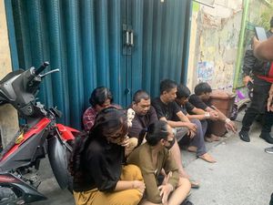 200 Polisi Gerebek Lapak Narkoba di Kampung Bahari Jakut!