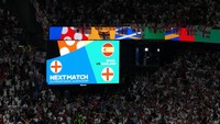 Final Euro 2024 akan berlangsung di Olympiastadion Berlin, Senin (15/7) pukul 02.00 WIB dini hari. Finalnya menghadirkan Spanyol vs Inggris (Getty Images)