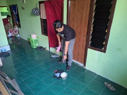 Kabur Usai Siram Air Keras Istri dan Balitanya, Suami di Kediri Diburu Polisi