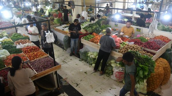 Suasana Pasar Jambu Kota Bogor Pascarevitalisasi