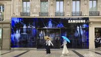 Mengintip Semarak Olimpiade Paris 2024 di Toko Samsung