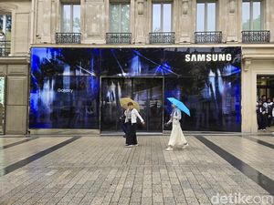 Mengintip Semarak Olimpiade Paris 2024 di Toko Samsung