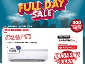 Mau Beli AC Baru? Ada Diskon Gede di Transmart Full Day Sale!