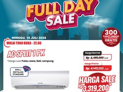 Mau Beli AC Baru? Ada Diskon Gede di Transmart Full Day Sale!