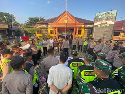 253 Personel Gabungan Dikerahkan Amankan Pengesahan PSHT di Kota Blitar