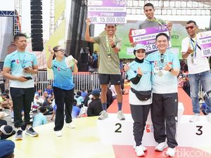 Cek Yuk! Ini Daftar Juara Riau Bhayangkara Run 2024 di Pekanbaru