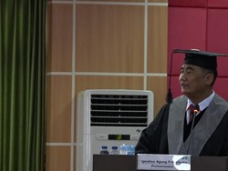 Kombes Ignatius Agung Raih Gelar Doktor, Bahas soal Kebakaran Hutan