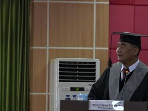 Kombes Ignatius Agung Raih Gelar Doktor, Bahas soal Kebakaran Hutan Kombes Ignatius Agung Raih Gelar Doktor, Bahas soal Kebakaran Hutan