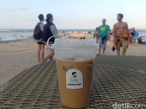 Ngopi Murah di Pantai Sindhu Denpasar, Cukup Modal Rp 8 Ribu!