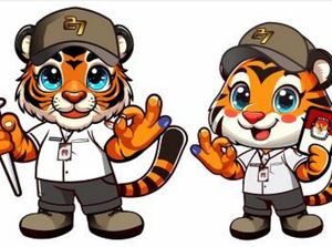 Maskot Pilgub Lampung Didesain Ulang, Harimau Genggam Paku dan Surat Suara Maskot Pilgub Lampung Didesain Ulang, Harimau Genggam Paku dan Surat Suara
