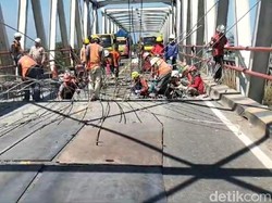 Jembatan Poncol Brebes Ditutup, Lalu Lintas Pejagan-Purwokerto Dialihkan