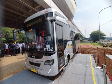 Penampakan Biskita buat Warga Depok yang Mau ke Stasiun LRT Jabodebek