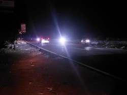 Penampakan Gelap Gulita Jalur Puncak Bogor Usai Kios-kios Ilegal Dibongkar