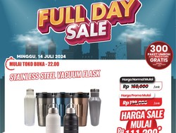 Beli Tumbler Kece Harga Ramah Kantong Cuma di Transmart Full Day Sale!