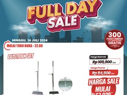 Perabotan Rumah Murah Meriah di Transmart Full Day Sale!