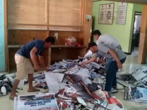 Satpol PP Bulukumba Tertibkan 306 Banner-APK Pilkada Melanggar di Jalan Satpol PP Bulukumba Tertibkan 306 Banner-APK Pilkada Melanggar di Jalan