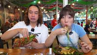 Kehebohan Mukbang Bella Kuku dan Gerry Girianza, Pasangan yang Doyan Pedas!