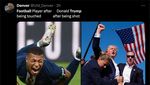 Insiden Penembakan Donald Trump dalam Meme Sepakbola