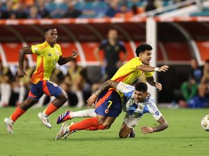 Masih 0-0, Argentina Vs Kolombia Lanjut ke Babak Tambahan