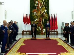 Jokowi-PM Papua Nugini James Marape Teken MoU Angkutan Lintas 2 Negara Jokowi-PM Papua Nugini James Marape Teken MoU Angkutan Lintas 2 Negara