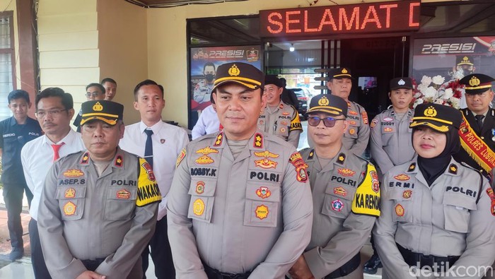 Kapolres Lubuklinggau AKBP Bobby Kusumawardhana Kapolres Lubuklinggau AKBP Bobby Kusumawardhana usai dilantik pada Senin (15/7/2024).