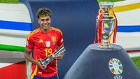 Lamine Yamal adalah pemain muda terbaik di Piala Eropa 2024. Dia juga bagian penting di Barcelona meski masih berusia 17 tahun. (Foto: dpa/picture alliance via Getty I/picture alliance)