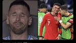Meme Argentina Juara Copa America: Tangis Messi Vs Air Mata Ronaldo