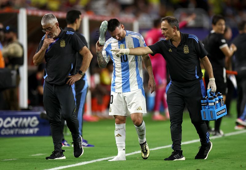 Tangisan Messi menjadi 'bahan bakar' timnas Argentina
