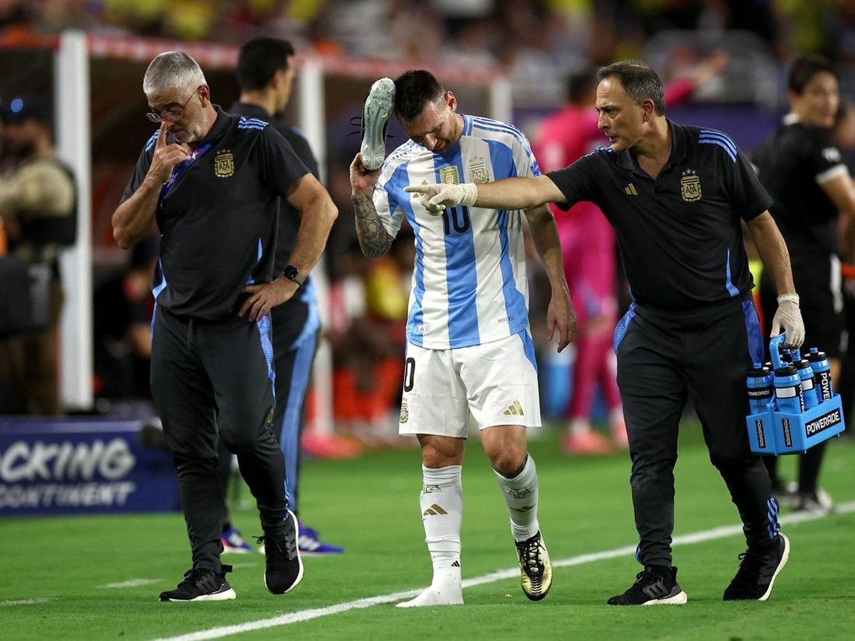 Lionel Messi menyudahi final Copa America 2024 lebih awal, ini statistiknya. (Foto: REUTERS/Agustin Marcarian)