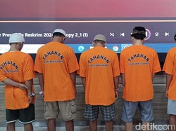 8 Pengeroyok Apriyadi hingga Tewas Ditangkap, 2 Pelaku Anak di Bawah Umur
