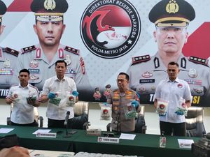 Kurir 5 Kg Sabu dan 20 Ribu Butir Ekstasi Ditangkap di Parkiran Resto Jakut