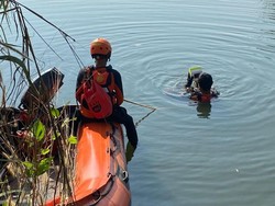Pemancing Ikan Tenggelam di Danau Galian di Tangerang
