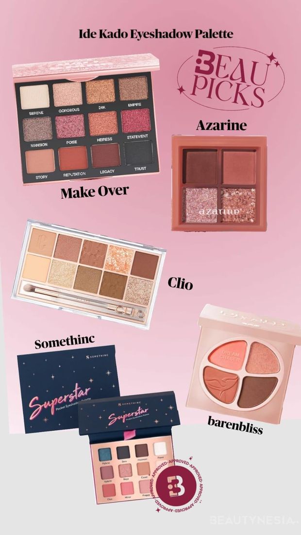 Rekomendasi ide kado eyeshadow palette