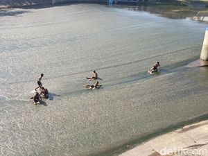 Tentang Bendung Pleret yang Viral Jadi Tempat Warga Surfing Tentang Bendung Pleret yang Viral Jadi Tempat Warga Surfing