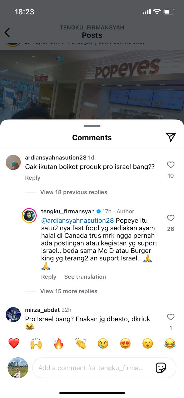 Tengku Firmansyah jelaskan soal tudingan pro Israel