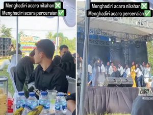 Heboh Pria di Lampung Gelar Pesta Perceraian, Full Musik