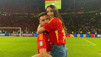 Momen WAGs Spanyol Rayakan Kemenangan Dramatis Euro 2024, Senang dan Haru