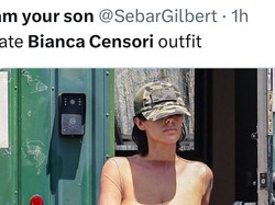 Bianca Censori Makin Vulgar, Pakai Baju Transparan Tanpa Sensor