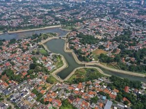 Foto Udara Tandon Raksasa Anti Banjir di Tangsel Foto Udara Tandon Raksasa Anti Banjir di Tangsel