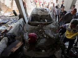 Israel Serang Deir Al-Balah, Rumah Warga Hancur